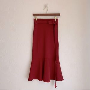 Hanbok-inspired mermaid skirt (modern hanbok)
